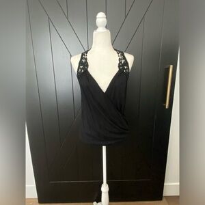Black dressy tank top